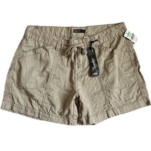 Supplies By Union Bay Khaki Cargo Shorts Size 8